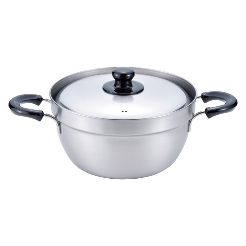 燕三 IH対応ふきこぼれにくい両手鍋23cm ／片手鍋 鍋 調理器具 キッチン用品 ギフト プレゼント プチギフト 祝い お年賀 御年賀 2026 送料無料 人気 年始挨拶 バレンタイン チョコ 以外 子供 友達