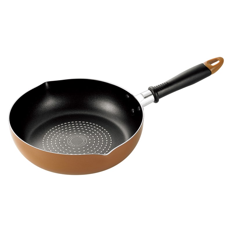 来栖けい 深型両口フライパン24cm ／フライパン 調理器具 キッチン用品 ギフト プレゼント プチギフト 祝い お年賀 御年賀 2026 送料無料 人気 年始挨拶 バレンタイン チョコ 以外 子供 友達