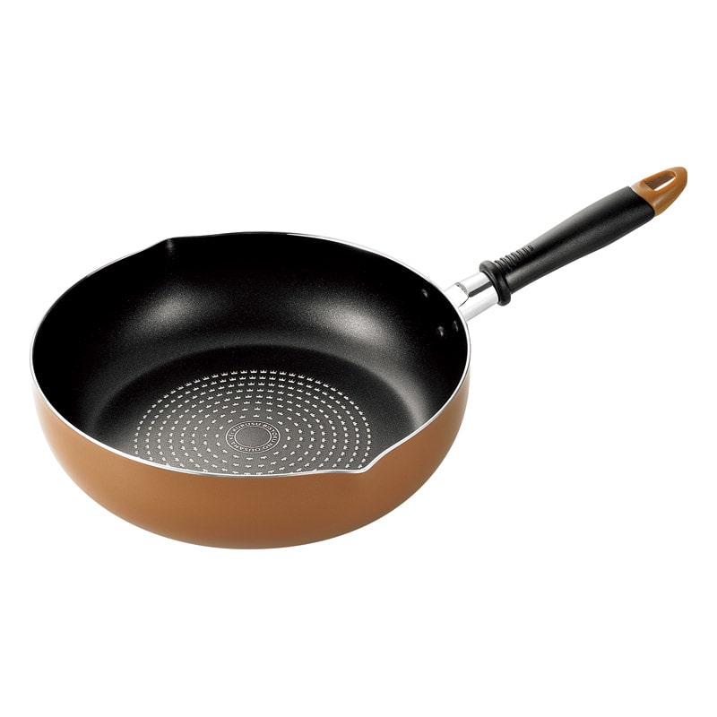 来栖けい 深型両口フライパン28cm ／フライパン 調理器具 キッチン用品 ギフト プレゼント プチギフト 祝い お年賀 御年賀 2026 送料無料 人気 年始挨拶 バレンタイン チョコ 以外 子供 友達