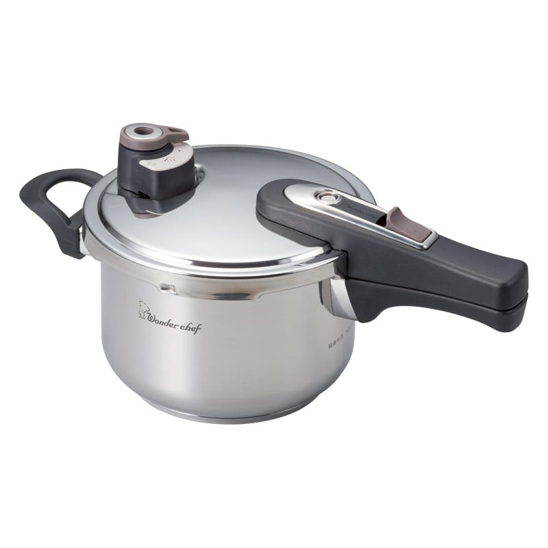 ワンダーシェフ フルーム 片手圧力鍋3L ／圧力鍋 鍋 調理器具 キッチン用品 ギフト プレゼント プチギフト 祝い お年賀 御年賀 2026 送料無料 人気 年始挨拶 バレンタイン チョコ 以外 子供 友達