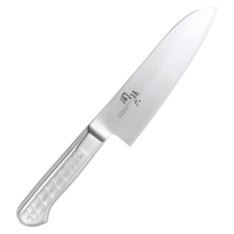 関孫六 オールステンレス三徳 ／三徳包丁 包丁・ナイフ 調理器具 キッチン用品 ギフト プレゼント プチギフト 祝い お年賀 御年賀 2026 送料無料 人気 年始挨拶 バレンタイン チョコ 以外 子供 友達