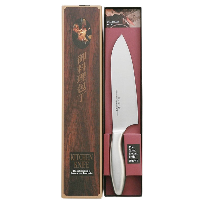 濃州孫六作 フルメタル三徳包丁 /三徳包丁 包丁・ナイフ 調理器具 キッチン用品 ギフト プレゼント プチギフト 祝い お年賀 御年賀 2026 送料無料 人気 年始挨拶 バレンタイン チョコ 以外 子供 友達