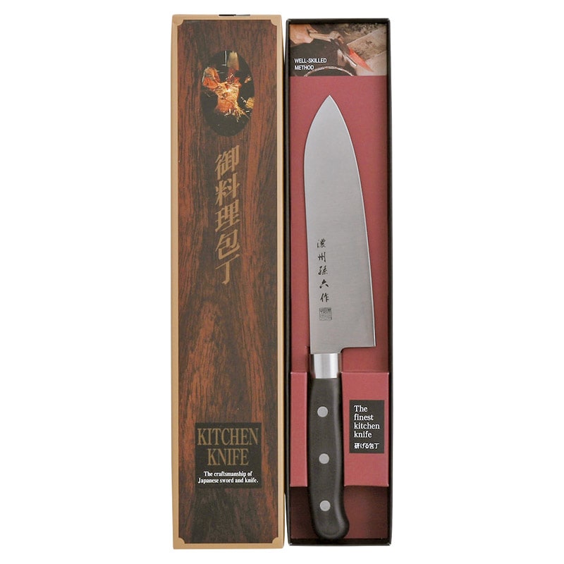濃州孫六作 三徳包丁 ／三徳包丁 包丁・ナイフ 調理器具 キッチン用品 ギフト プレゼント プチギフト 祝い お年賀 御年賀 2026 送料無料 人気 年始挨拶 バレンタイン チョコ 以外 子供 友達