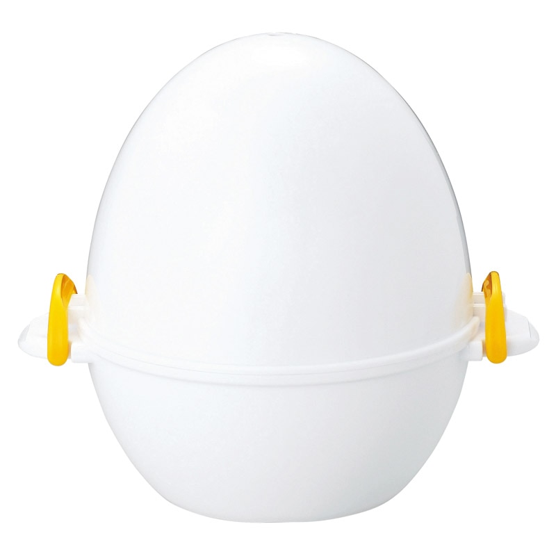 レンジでらくチン!ゆでたまご3個用 ／電子レンジ用調理器具 調理器具 キッチン用品 ギフト プレゼント プチギフト 祝い お年賀 御年賀 2026 送料無料 人気 年始挨拶 バレンタイン チョコ 以外 子供 友達