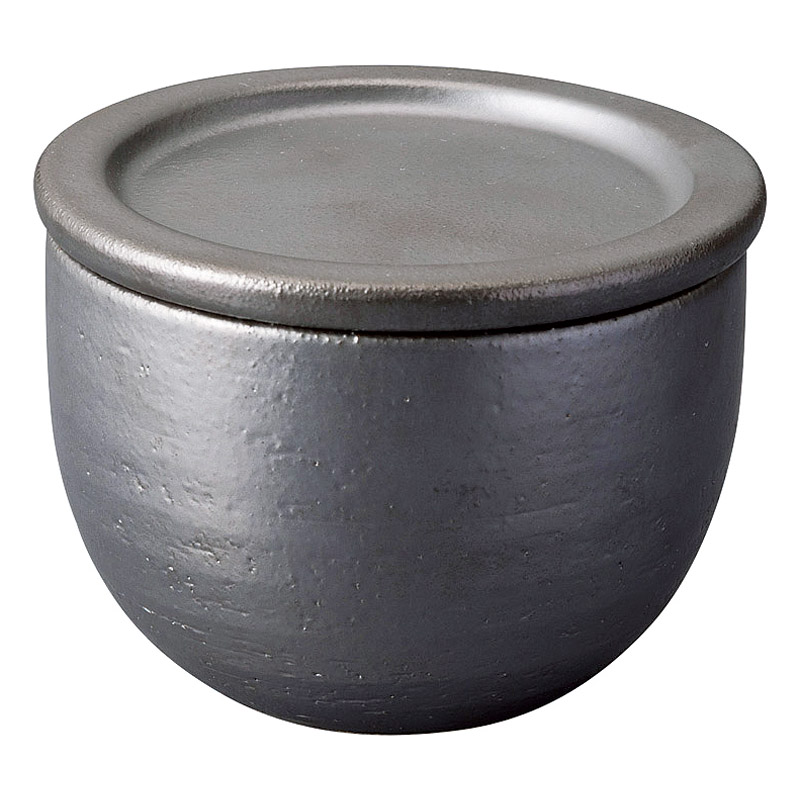 信楽焼 Hangout ライスコンテナ ブラック ／電子レンジ用調理器具 調理器具 キッチン用品 ギフト プレゼント プチギフト 祝い お年賀 御年賀 2026 送料無料 人気 年始挨拶 バレンタイン プレゼント