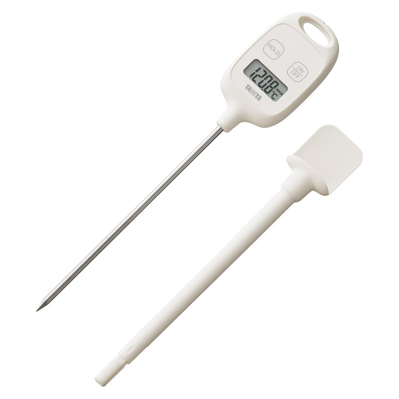 タニタ デジタル温度計 アイボリー ／温度計 精密機器類 アウトドア スポーツ・アウトドア ギフト プレゼント プチギフト 祝い お年賀 御年賀 2026 送料無料 人気 年始挨拶 バレンタイン チョコ 以外 子供 友達