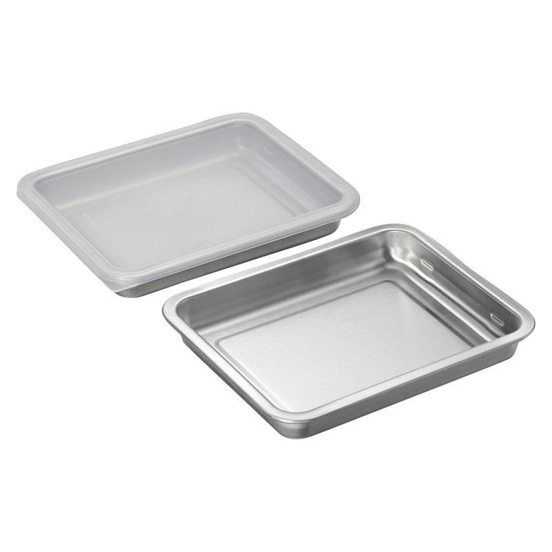 燕三 重ねて使えるステンレス角バット3点セット ／バット 調理器具 キッチン用品 ギフト プレゼント プチギフト 祝い お年賀 御年賀 2026 送料無料 人気 年始挨拶 バレンタイン チョコ 以外 子供 友達