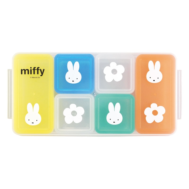 ミッフィー キューブストッカー6PC /保存容器・キャニスター 保存容器・調味料入れ キッチン用品 ギフト プレゼント プチギフト 祝い お年賀 御年賀 2026 送料無料 人気 年始挨拶 バレンタイン プレゼント