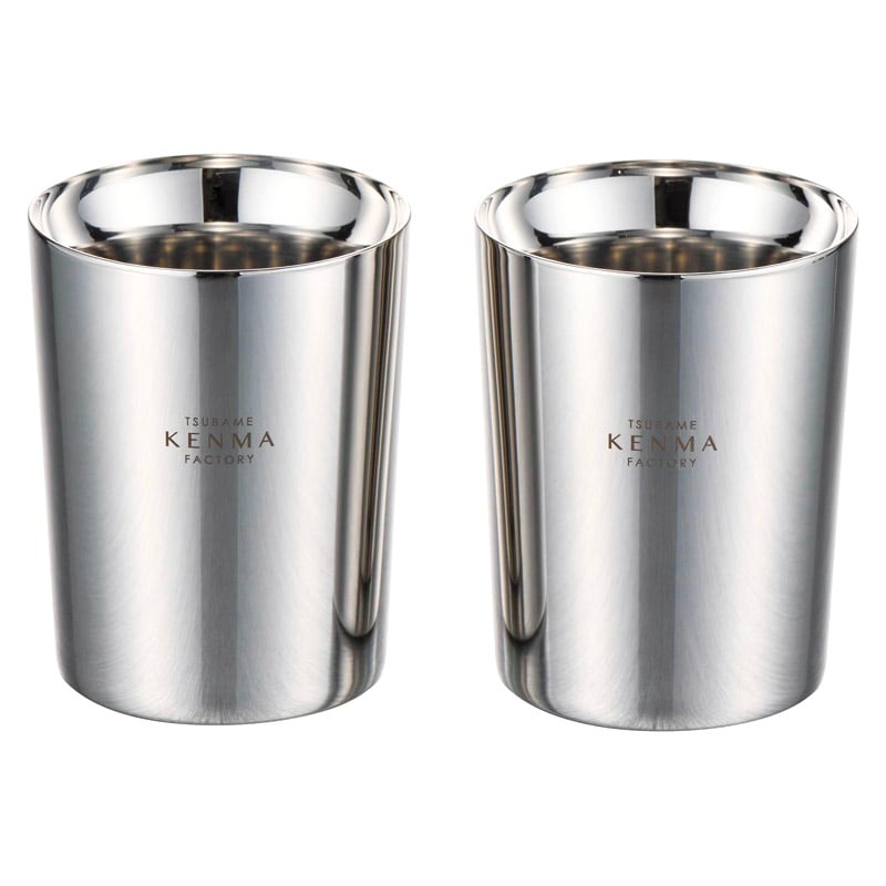 燕研磨ファクトリー ステンレスダブルカップ260ml 2P /グラス 食器 キッチン用品 ギフト プレゼント プチギフト 祝い お年賀 御年賀 2026 送料無料 人気 年始挨拶 バレンタイン チョコ 以外 子供 友達