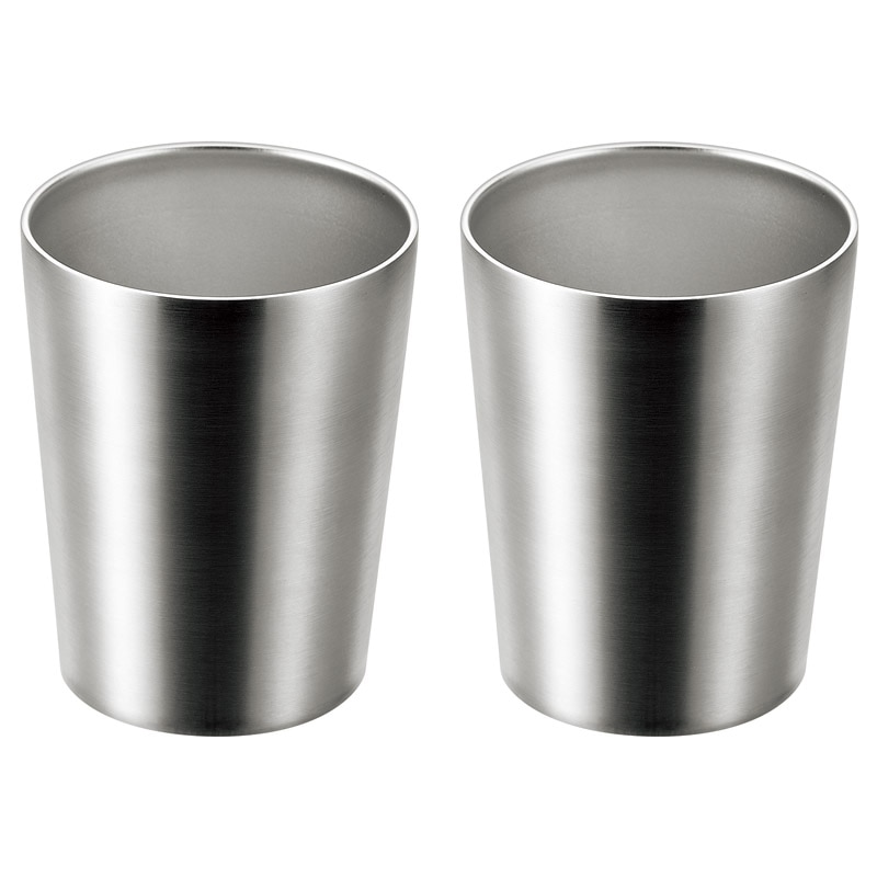 ニューラフィネス ステンレス二重タンブラー280ml 2P /タンブラー 食器 キッチン用品 ギフト プレゼント プチギフト 祝い お年賀 御年賀 2026 送料無料 人気 年始挨拶 バレンタイン プレゼント