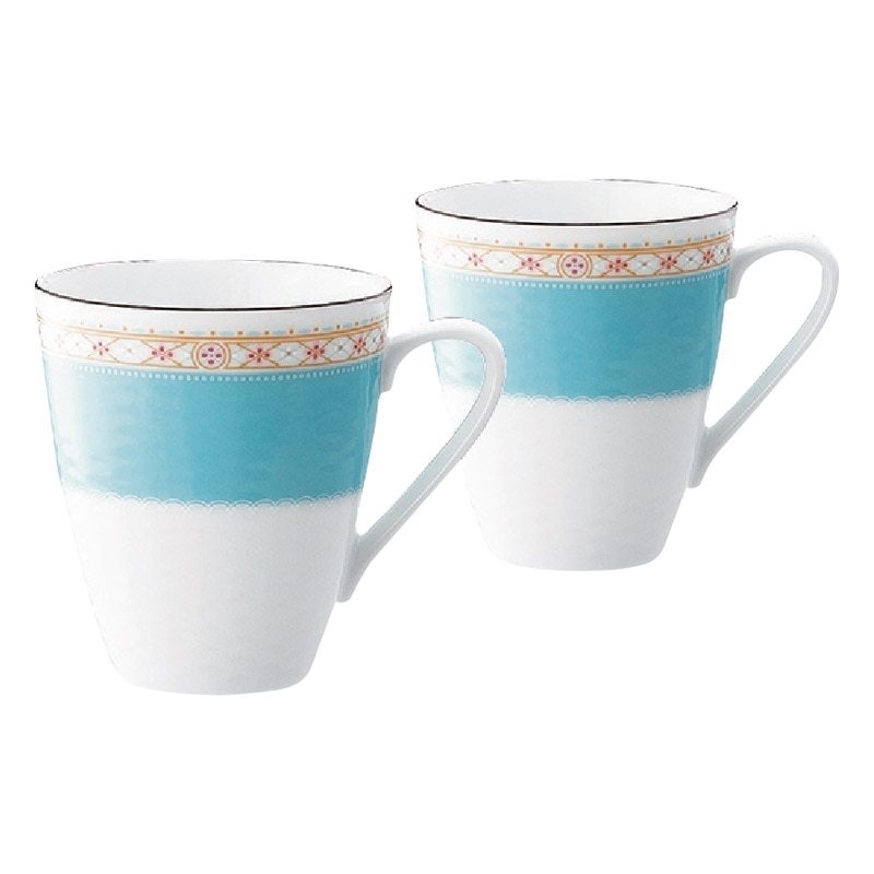 ノリタケ ハミングブルー マグペアセット ／マグカップ・ティーカップ コーヒー・お茶用品 キッチン用品 ギフト プレゼント プチギフト 祝い お年賀 御年賀 2026 送料無料 人気 年始挨拶 バレンタイン プレゼント