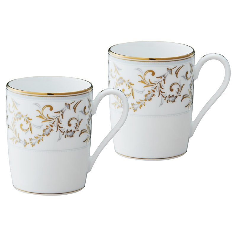 ノリタケ ソフィランス マグペアセット ／マグカップ・ティーカップ コーヒー・お茶用品 キッチン用品 ギフト プレゼント プチギフト 祝い お年賀 御年賀 2026 送料無料 人気 年始挨拶 バレンタイン プレゼント