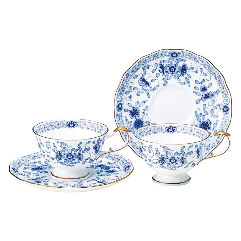 ナルミ ミラノ ペアティーセット ／マグカップ・ティーカップ コーヒー・お茶用品 キッチン用品 ギフト プレゼント プチギフト 祝い お年賀 御年賀 2026 送料無料 人気 年始挨拶 バレンタイン プレゼント