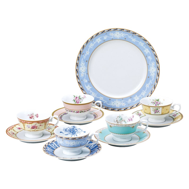 ナルミ フローラルブティック サロンセット ／マグカップ・ティーカップ コーヒー・お茶用品 キッチン用品 ギフト プレゼント プチギフト 祝い お年賀 御年賀 2026 送料無料 人気 年始挨拶 バレンタイン プレゼント