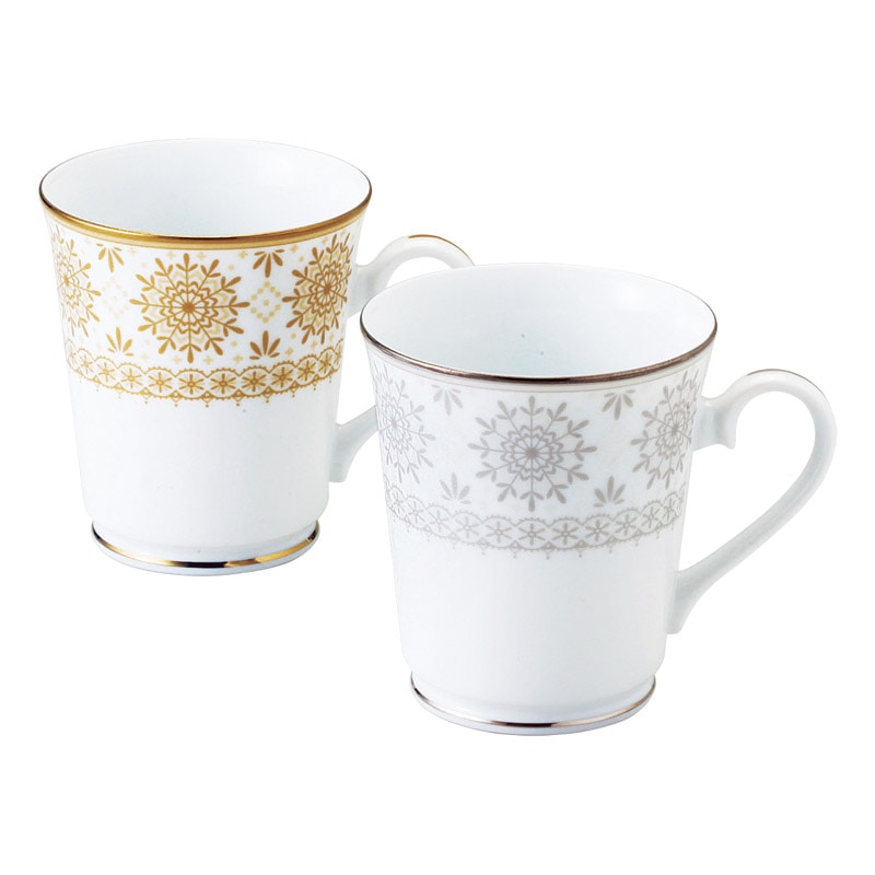 ナルミ アウ&プティ ペアマグ ／マグカップ・ティーカップ コーヒー・お茶用品 キッチン用品 ギフト プレゼント プチギフト 祝い お年賀 御年賀 2026 送料無料 人気 年始挨拶 バレンタイン プレゼント