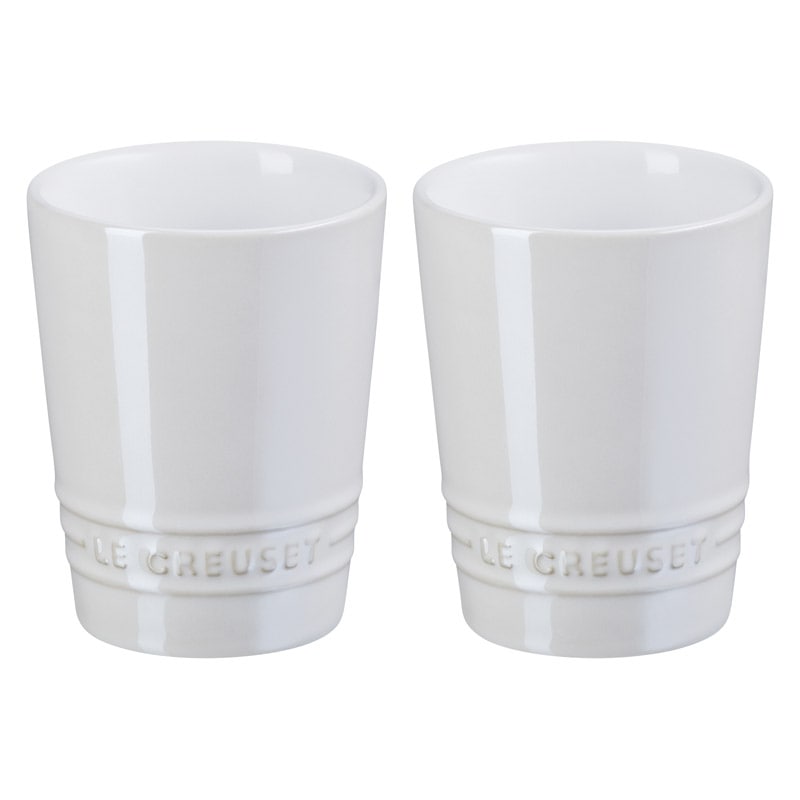 ル･クルーゼ ペア･ショート･タンブラー ホワイトラスター ／タンブラー 食器 キッチン用品 ギフト プレゼント プチギフト 祝い お年賀 御年賀 2026 送料無料 人気 年始挨拶 バレンタイン プレゼント