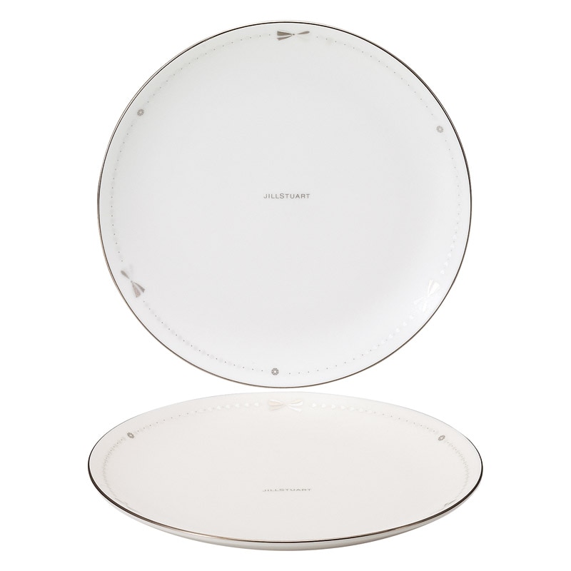 ジルスチュアート ペアデザートプレート ／皿・プレート 食器 キッチン用品 ギフト プレゼント プチギフト 祝い お年賀 御年賀 2026 送料無料 人気 年始挨拶 バレンタイン チョコ 以外 子供 友達