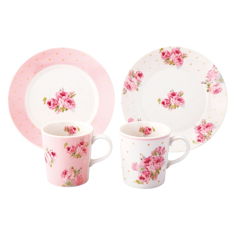 ローラ アシュレイ モーニングペアセット ／マグカップ・ティーカップ コーヒー・お茶用品 キッチン用品 ギフト プレゼント プチギフト 祝い お年賀 御年賀 2026 送料無料 人気 年始挨拶 バレンタイン プレゼント