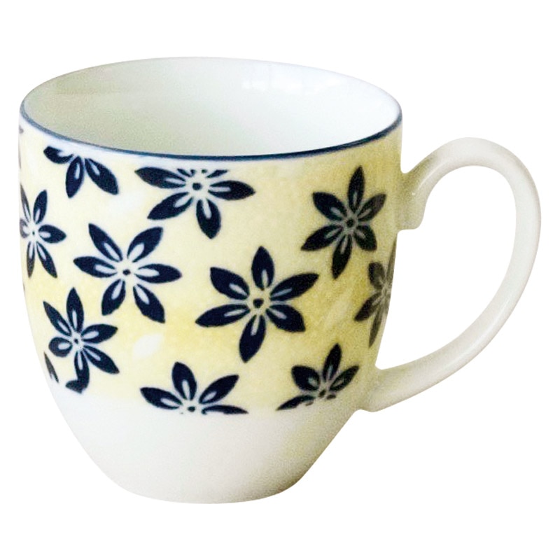 Table Talk Presents ポタリーフィールド マグカップ イエローバック ／マグカップ・ティーカップ コーヒー・お茶用品 キッチン用品 ギフト プレゼント プチギフト 祝い お年賀 2026 バレンタイン プレゼント