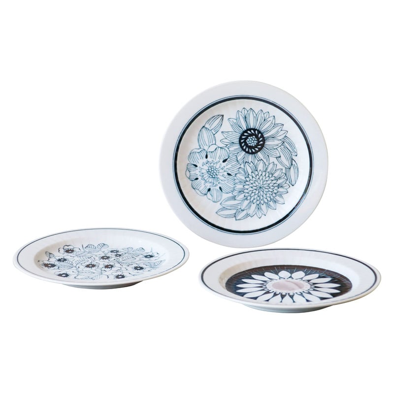 アンティコ アンティコフラワー トリオケーキプレート ／皿・プレート 食器 キッチン用品 ギフト プレゼント プチギフト 祝い お年賀 御年賀 2026 送料無料 人気 年始挨拶 バレンタイン チョコ 以外 子供 友達