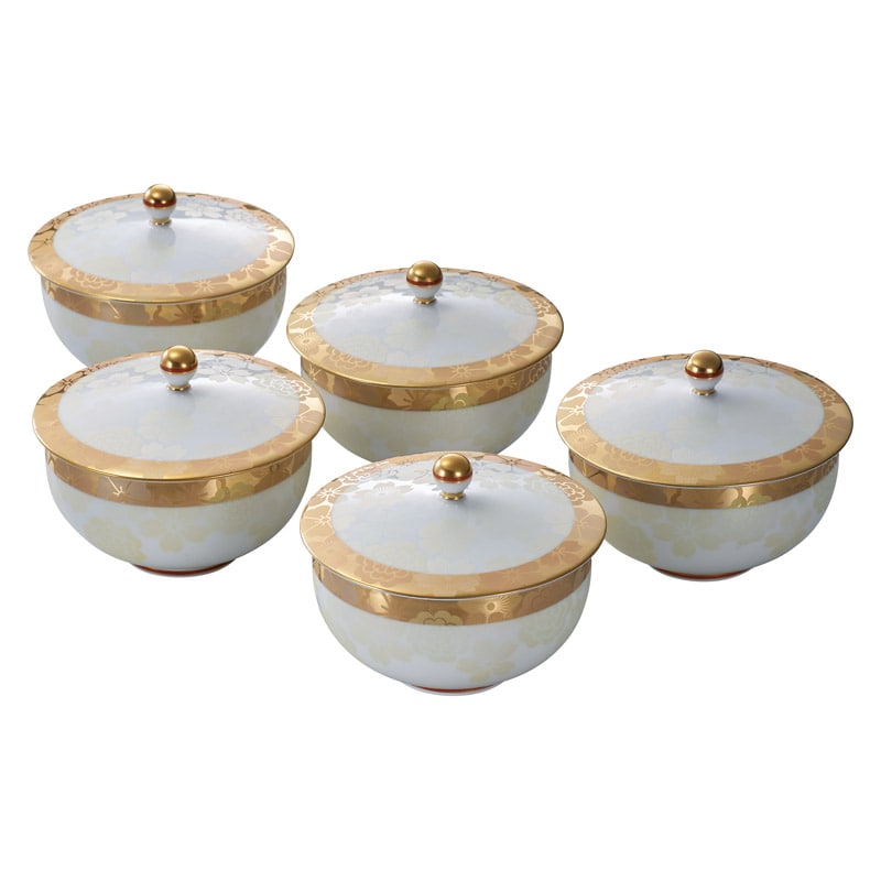 香蘭社 幸彩華 蓋付湯呑揃 ／湯呑み コーヒー・お茶用品 キッチン用品 ギフト プレゼント プチギフト 祝い お年賀 御年賀 2026 送料無料 人気 年始挨拶 バレンタイン チョコ 以外 子供 友達