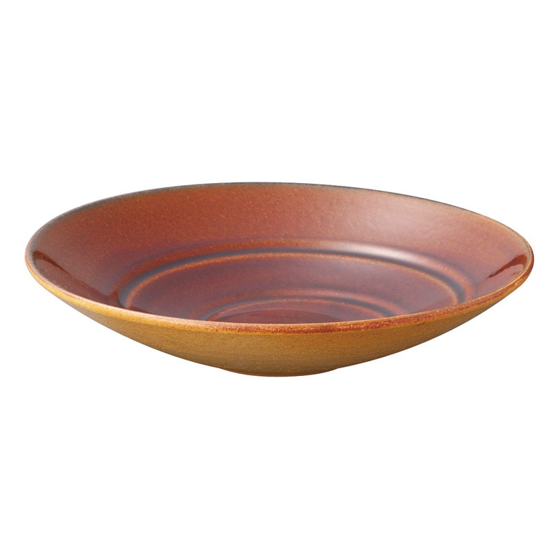 信楽焼 Deepbreath 10インチボウル キャラメル ／皿・プレート 食器 キッチン用品 ギフト プレゼント プチギフト 祝い お年賀 御年賀 2026 送料無料 人気 年始挨拶 バレンタイン プレゼント