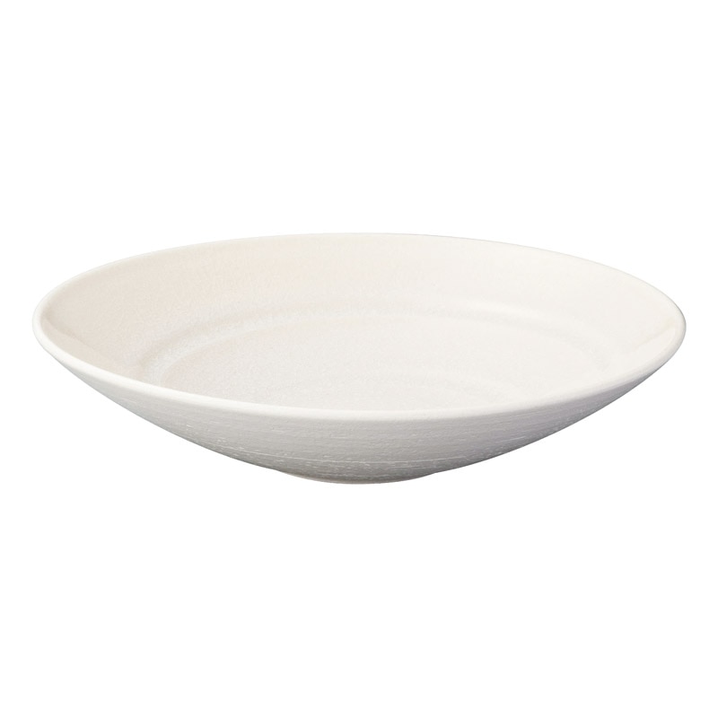 信楽焼 Deepbreath 10インチボウル ホワイト ／皿・プレート 食器 キッチン用品 ギフト プレゼント プチギフト 祝い お年賀 御年賀 2026 送料無料 人気 年始挨拶 バレンタイン プレゼント