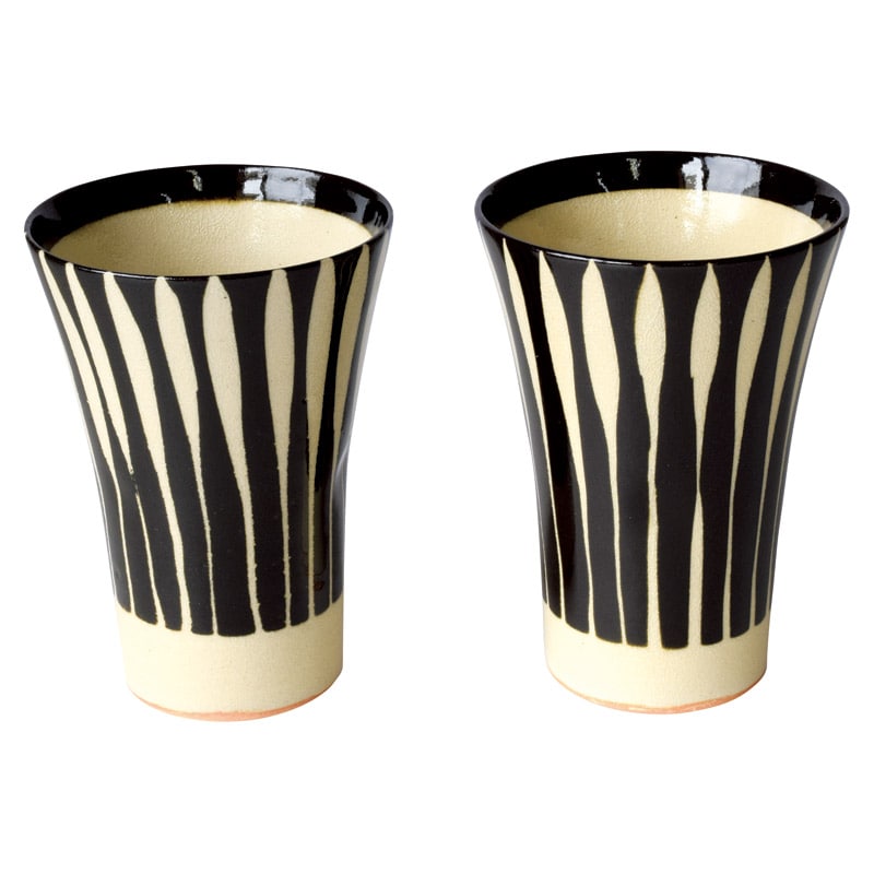 匠魅黒十草えくぼフリーカップペア /グラス 食器 キッチン用品 ギフト プレゼント プチギフト 祝い お年賀 御年賀 2026 送料無料 人気 年始挨拶 バレンタイン チョコ 以外 子供 友達