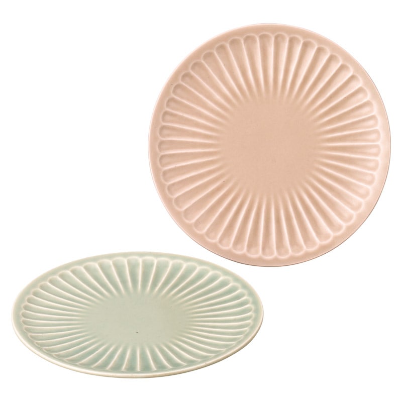 作山窯 Daisy ペアプレート ／皿・プレート 食器 キッチン用品 ギフト プレゼント プチギフト 祝い お年賀 御年賀 2026 送料無料 人気 年始挨拶 バレンタイン チョコ 以外 子供 友達