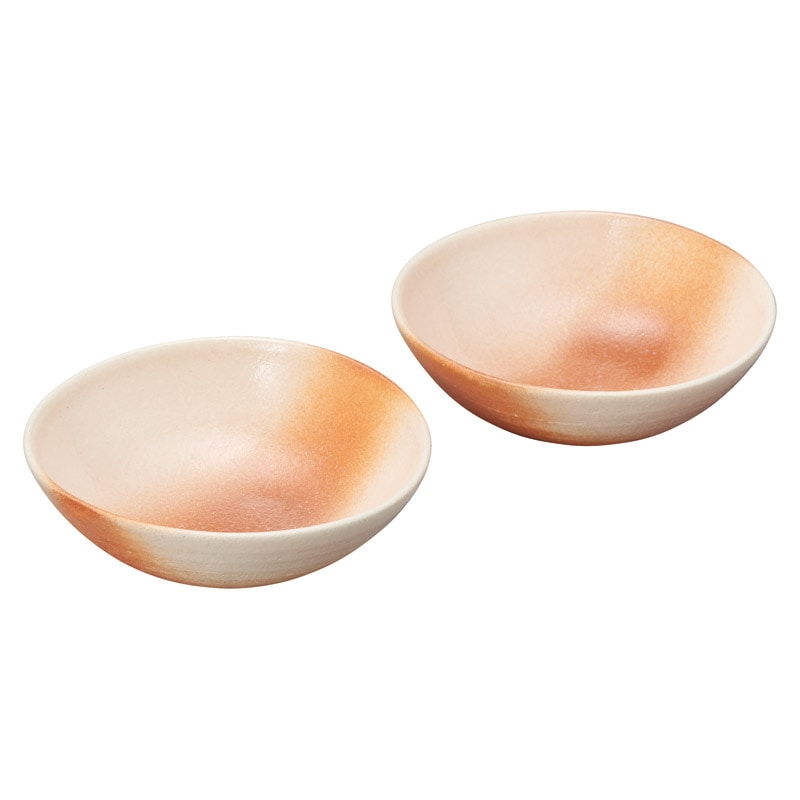 信楽焼 Scarlet 緋色 小鉢ペア ／鉢 食器 キッチン用品 ギフト プレゼント プチギフト 祝い お年賀 御年賀 2026 送料無料 人気 年始挨拶 バレンタイン チョコ 以外 子供 友達