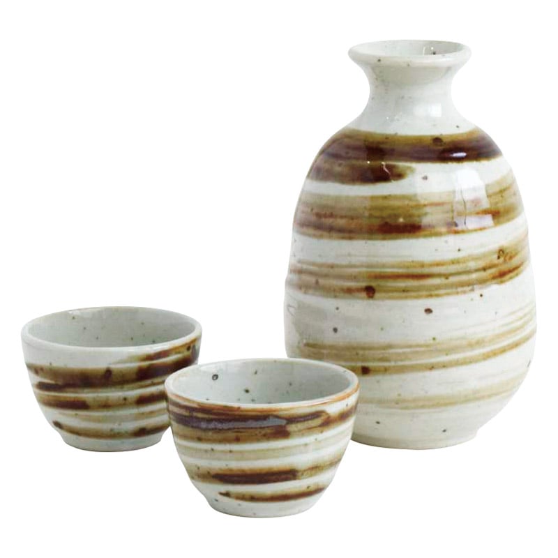 高田焼 釉重ね酒器揃 うず粉引 /徳利 酒器 ワイン・バー・酒用品 キッチン用品 ギフト プレゼント プチギフト 祝い お年賀 御年賀 2026 送料無料 人気 年始挨拶 バレンタイン チョコ 以外 子供 友達