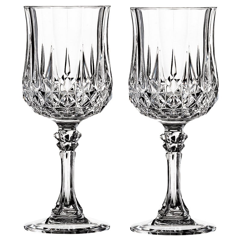 クリスタル・ダルク ロンシャン ワインペア /グラス 食器 キッチン用品 ギフト プレゼント プチギフト 祝い お年賀 御年賀 2026 送料無料 人気 年始挨拶 バレンタイン チョコ 以外 子供 友達