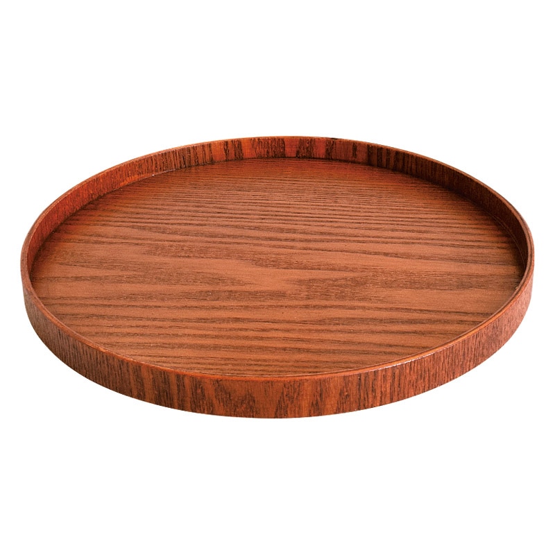 山中塗 ノンスリップ 9寸丸盆 摺り ／お盆・トレー 配膳用品・キッチンファブリック キッチン用品 ギフト プレゼント プチギフト 祝い お年賀 御年賀 2026 送料無料 人気 年始挨拶 バレンタイン プレゼント