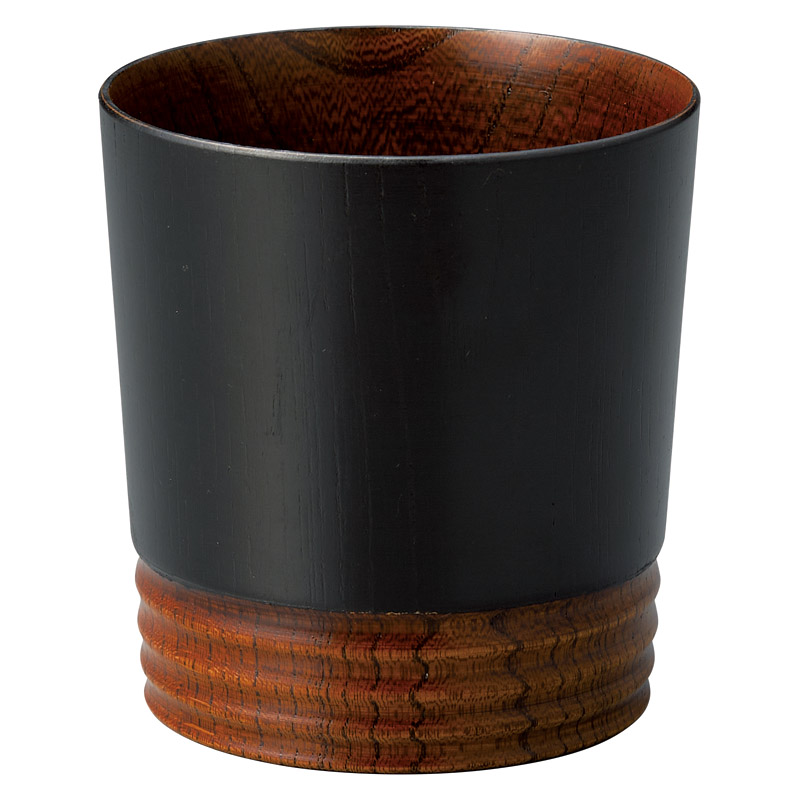 山中塗 欅のロックカップ 粋 /グラス 食器 キッチン用品 ギフト プレゼント プチギフト 祝い お年賀 御年賀 2026 送料無料 人気 年始挨拶 バレンタイン チョコ 以外 子供 友達