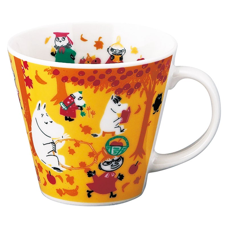 ムーミン 四季 マグ 秋 ／マグカップ・ティーカップ コーヒー・お茶用品 キッチン用品 ギフト プレゼント プチギフト 祝い お年賀 御年賀 2026 送料無料 人気 年始挨拶 バレンタイン チョコ 以外 子供 友達