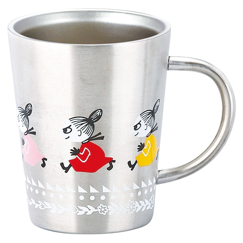 ムーミン 二重マグ リトルミイ ／マグカップ・ティーカップ コーヒー・お茶用品 キッチン用品 ギフト プレゼント プチギフト 祝い お年賀 御年賀 2026 送料無料 人気 年始挨拶 バレンタイン プレゼント