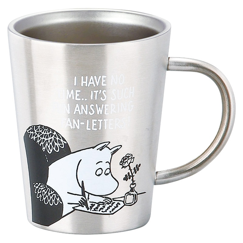 ムーミン 二重マグ レター ／マグカップ・ティーカップ コーヒー・お茶用品 キッチン用品 ギフト プレゼント プチギフト 祝い お年賀 御年賀 2026 送料無料 人気 年始挨拶 バレンタイン チョコ 以外 子供 友達