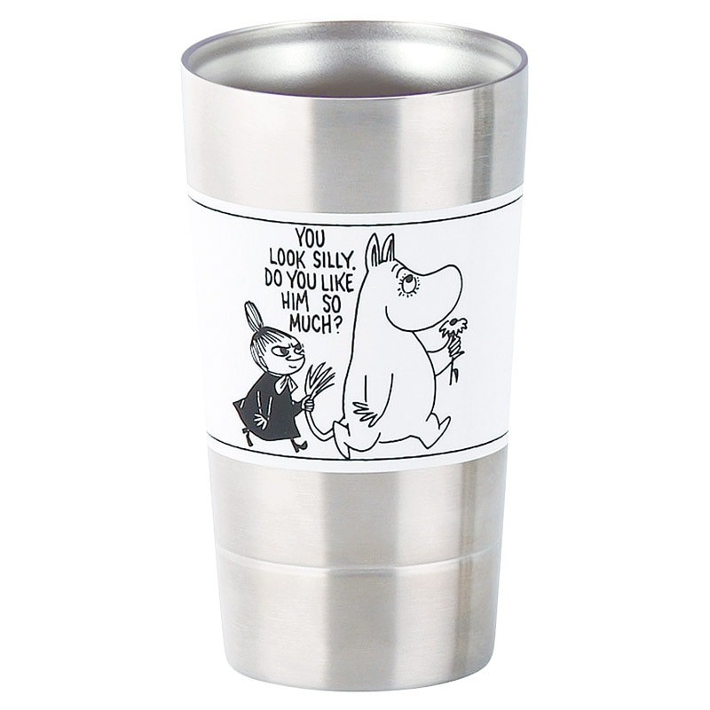 ムーミン 二重タンブラー クリーム ／タンブラー 食器 キッチン用品 ギフト プレゼント プチギフト 祝い お年賀 御年賀 2026 送料無料 人気 年始挨拶 バレンタイン チョコ 以外 子供 友達