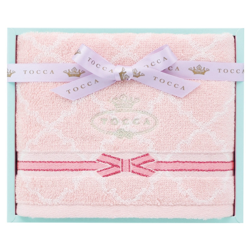 トッカ ラフェスタ フェイスタオル ピンク ／タオル 日用品・ヘルスケア ギフト プレゼント プチギフト 祝い お年賀 御年賀 2026 送料無料 人気 年始挨拶 バレンタイン チョコ 以外 子供 友達