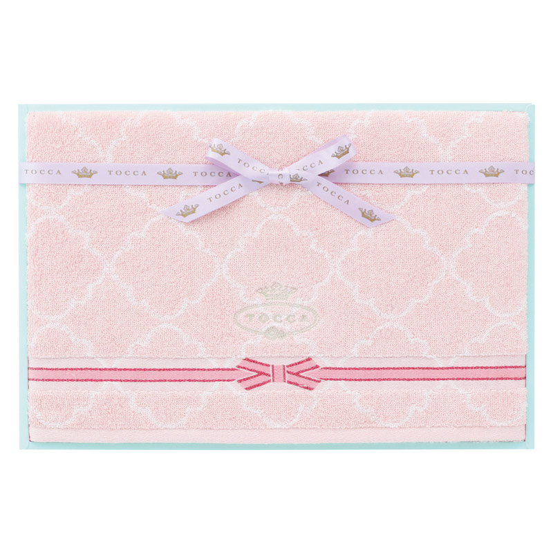 トッカ ラフェスタ バスタオル ピンク ／タオル 日用品・ヘルスケア ギフト プレゼント プチギフト 祝い お年賀 御年賀 2026 送料無料 人気 年始挨拶 バレンタイン チョコ 以外 子供 友達