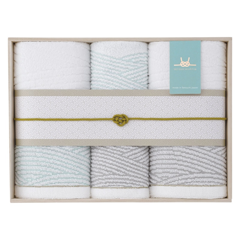 瀬戸内逸品 しおさい バス2P･フェイスタオル2P ／タオル 日用品・ヘルスケア ギフト プレゼント プチギフト 祝い お年賀 御年賀 2026 送料無料 人気 年始挨拶 バレンタイン チョコ 以外 子供 友達