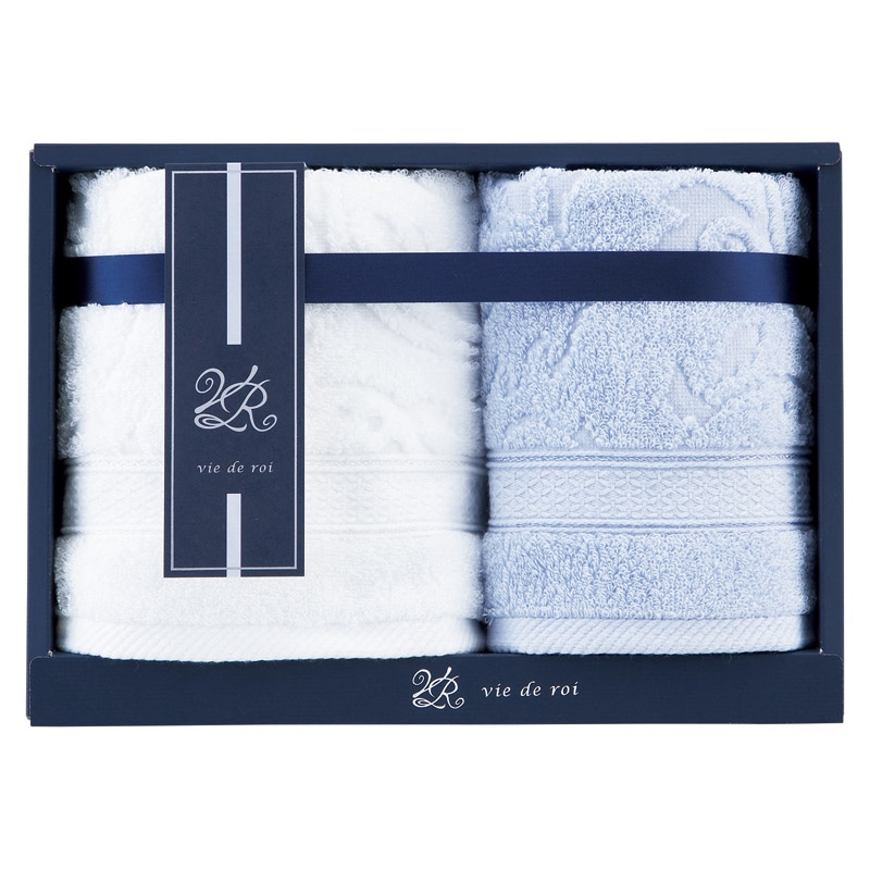 vie de roi 今治タオルオーヴ フェイス1P･ウォッシュタオル1P ／タオル 日用品・ヘルスケア ギフト プレゼント プチギフト 祝い お年賀 御年賀 2026 送料無料 人気 年始挨拶 バレンタイン プレゼント