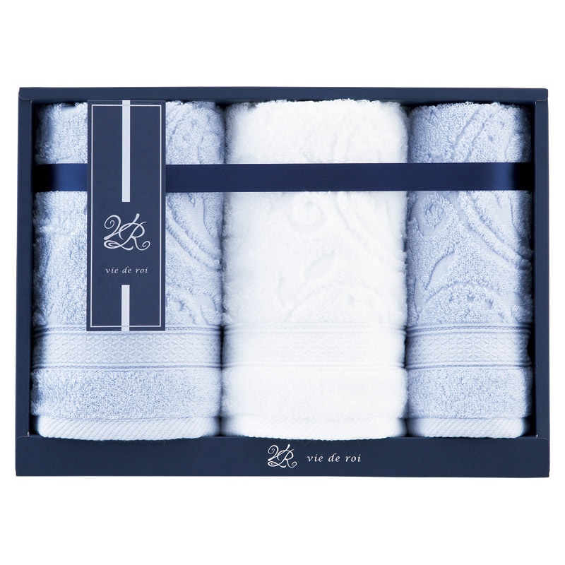 vie de roi 今治タオルオーヴ フェイス2P･ウォッシュタオル1P ／タオル 日用品・ヘルスケア ギフト プレゼント プチギフト 祝い お年賀 御年賀 2026 送料無料 人気 年始挨拶 バレンタイン プレゼント