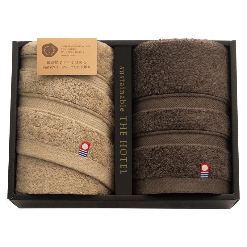 愛媛今治 ホテル仕様タオル フェイスタオル2P ／タオル 日用品・ヘルスケア ギフト プレゼント プチギフト 祝い お年賀 御年賀 2026 送料無料 人気 年始挨拶 バレンタイン チョコ 以外 子供 友達