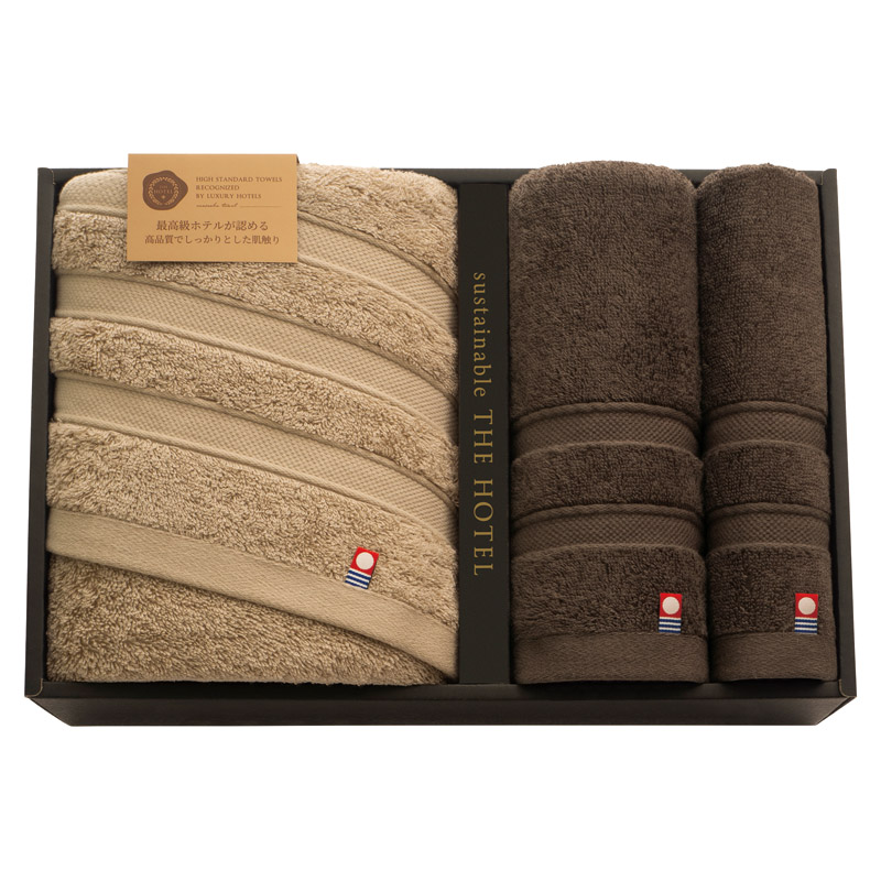 愛媛今治 ホテル仕様タオルセット ／タオル 日用品・ヘルスケア ギフト プレゼント プチギフト 祝い お年賀 御年賀 2026 送料無料 人気 年始挨拶 バレンタイン チョコ 以外 子供 友達