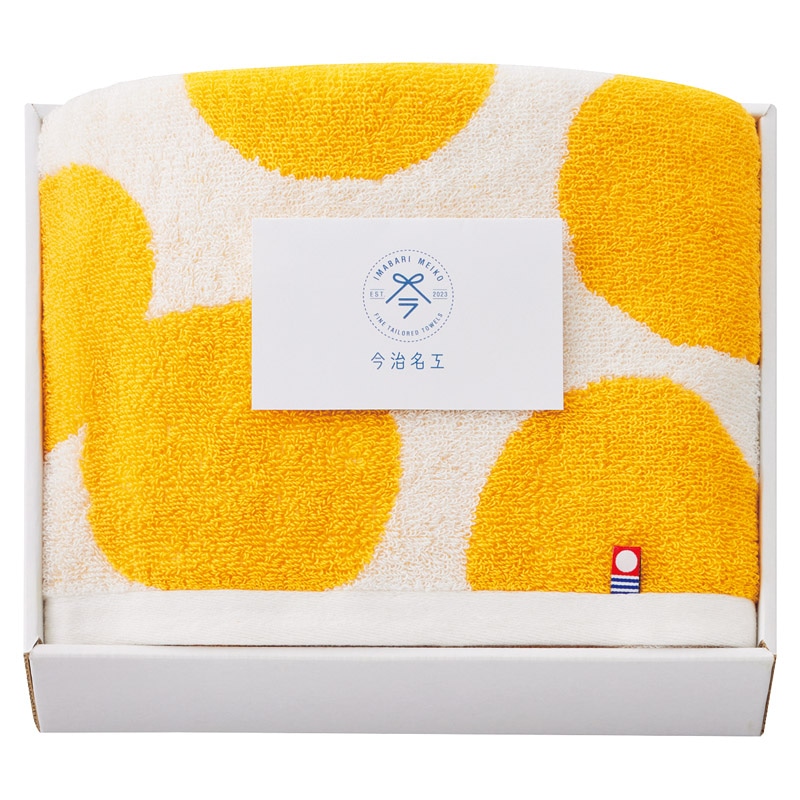 今治タオル 今治名工 フェイスタオル オレンジ ／タオル 日用品・ヘルスケア ギフト プレゼント プチギフト 祝い お年賀 御年賀 2026 送料無料 人気 年始挨拶 バレンタイン チョコ 以外 子供 友達