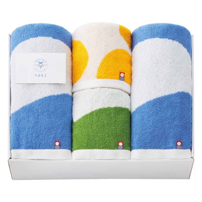 今治タオル 今治名工 バス2P･フェイスタオル2P ／タオル 日用品・ヘルスケア ギフト プレゼント プチギフト 祝い お年賀 御年賀 2026 送料無料 人気 年始挨拶 バレンタイン チョコ 以外 子供 友達