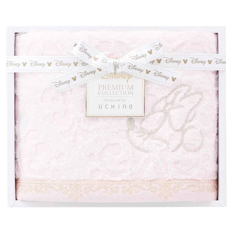 ディズニー プレミアム エターナリー フェイスタオル ピンク ／タオル 日用品・ヘルスケア ギフト プレゼント プチギフト 祝い お年賀 御年賀 2026 送料無料 人気 年始挨拶 バレンタイン チョコ 以外 子供 友達