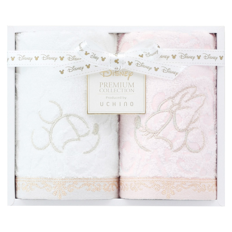 ディズニー プレミアム エターナリー ゲストタオル2P ミックス ／タオル 日用品・ヘルスケア ギフト プレゼント プチギフト 祝い お年賀 御年賀 2026 送料無料 人気 年始挨拶 バレンタイン プレゼント