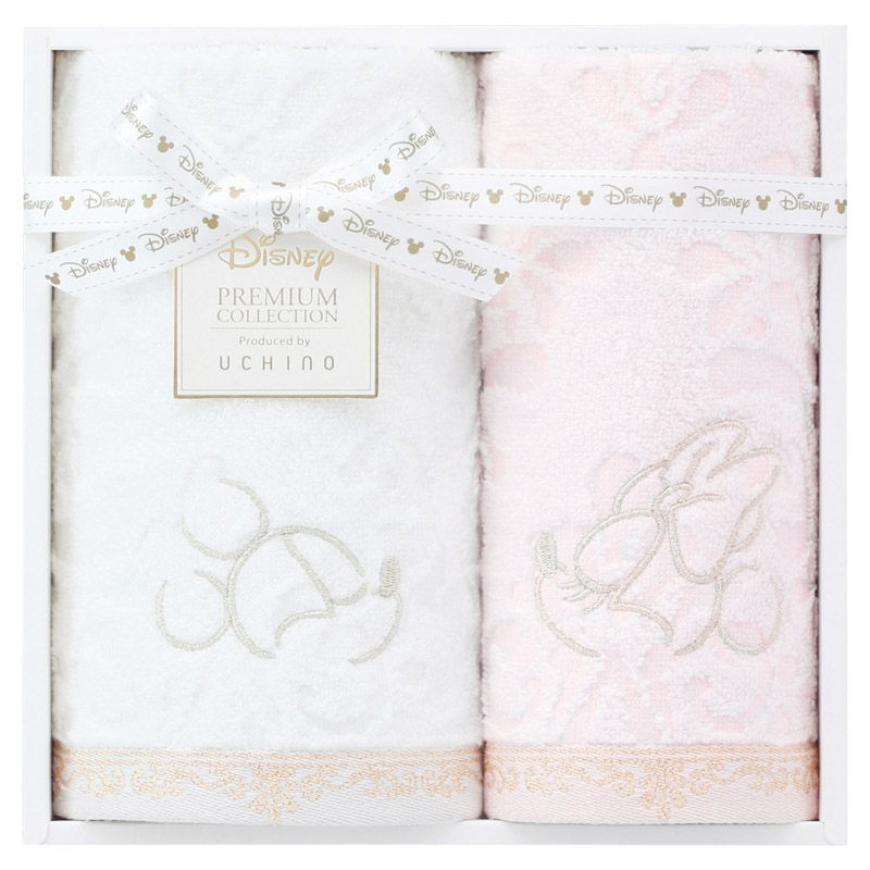 ディズニー プレミアム エターナリー フェイス1P･ゲストタオル1P ミックス ／タオル 日用品・ヘルスケア ギフト プレゼント プチギフト 祝い お年賀 2026 バレンタイン プレゼント